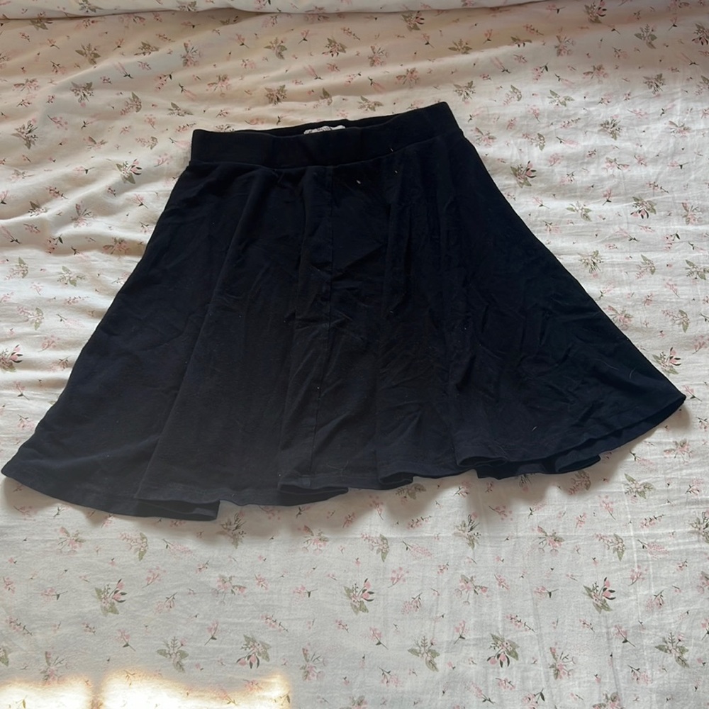 Black Skater Skirt